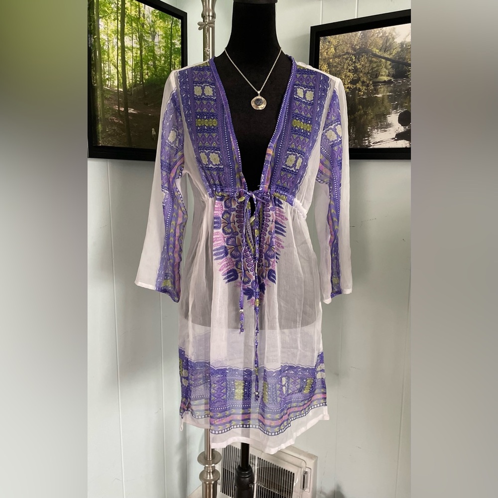 Paradise Forever Sheer Cover Up OS NWT